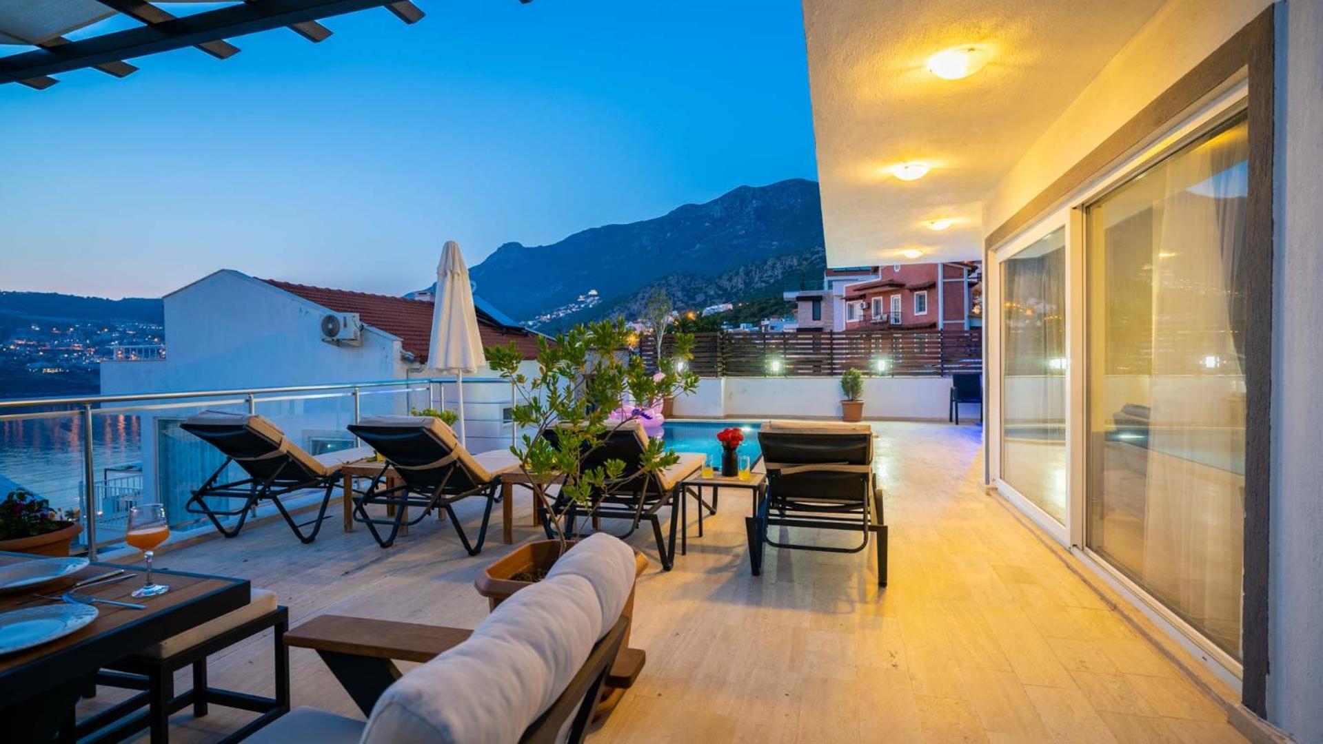 Villa Angel - Harika Manzara คาช ภายนอก รูปภาพ