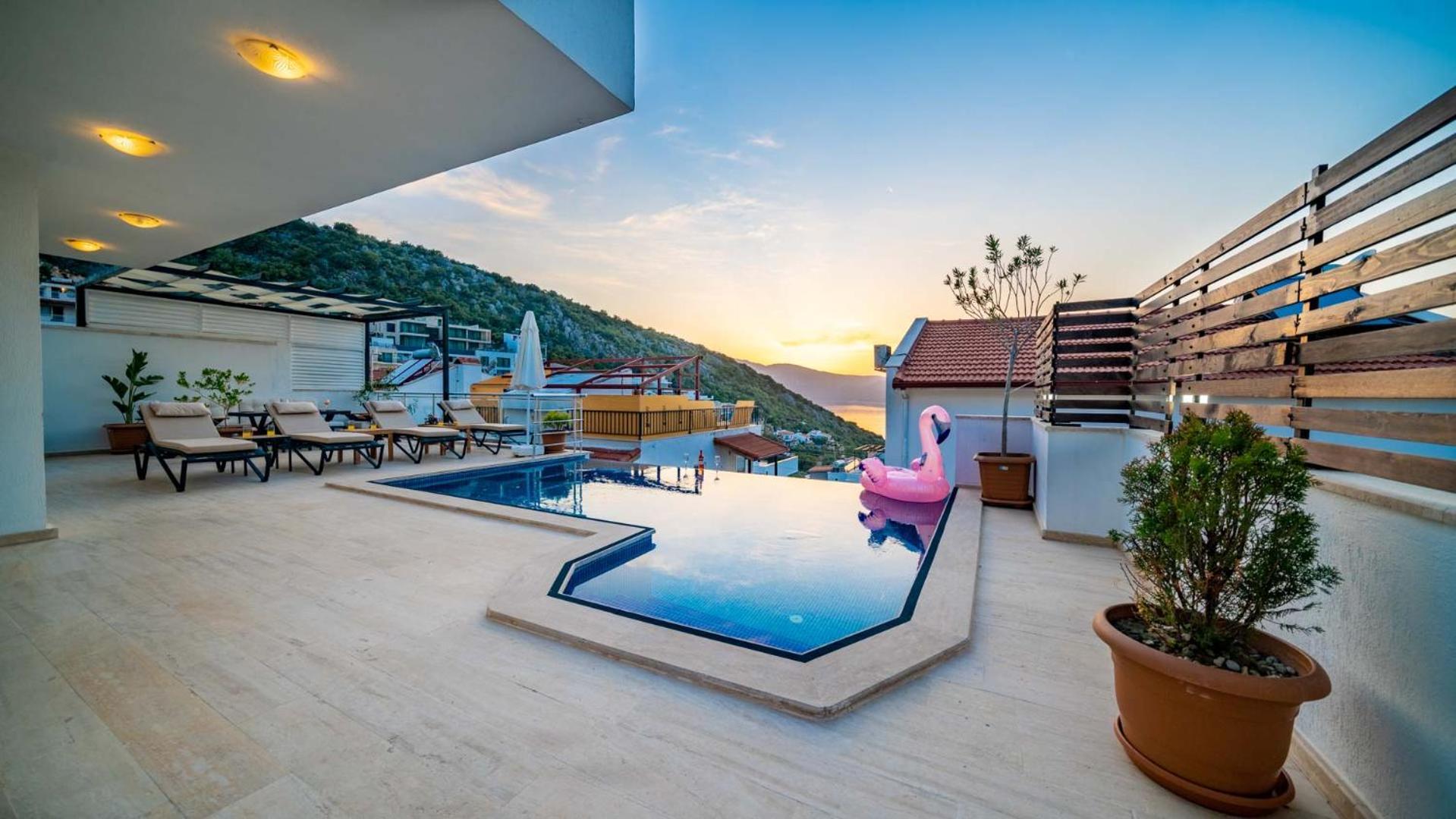 Villa Angel - Harika Manzara คาช ภายนอก รูปภาพ